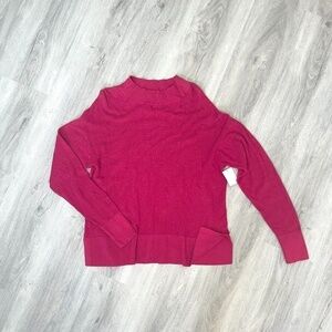 Chelsea28 Pink Long Sleeve Sweater